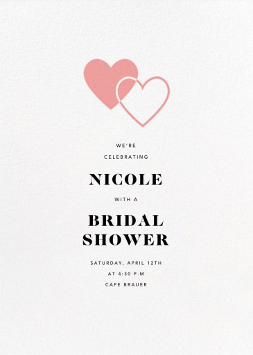 Heart to Heart - Invitation by Paperless Post