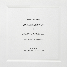 Standard - Save the Date by Paperless Post