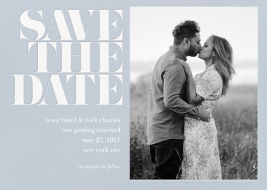 Vintage Book Save the Date (Photo) - Save the Date by kate spade new york