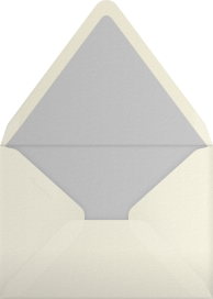 Simple Minimalist Text Invitation Envelope