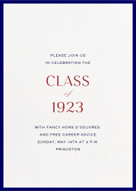 Contorno - Graduation Party Invitation by Paperless Post