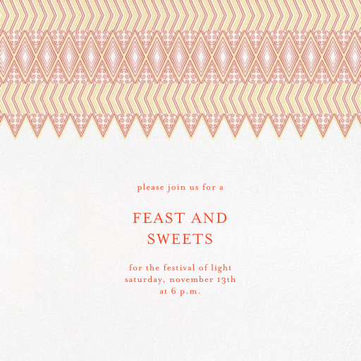 Mehndi - Diwali Invitation by Paperless Post