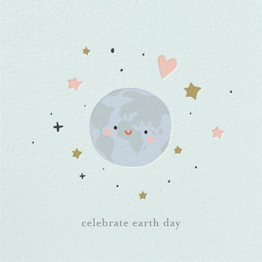 Shared Space - Earth Day Invitation by Little Cube