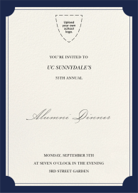 Frame Matting (Customizable Template) - Alumni Event Invitation by Paperless Post