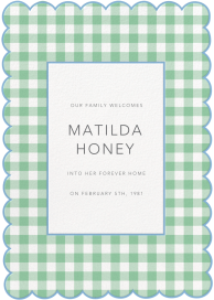 Gingham Shower by Meri Meri