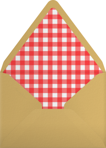 Picnic Table - Paperless Post Envelope