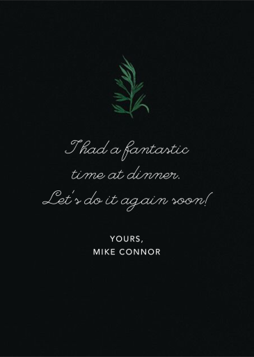 Nature Illuminated (Emily Isabella) - Greeting Card by Red Cap Cards - Back