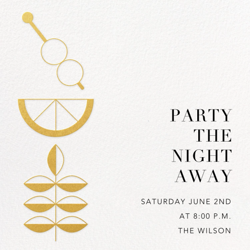 With a Twist - Invitation by Paperless Post
