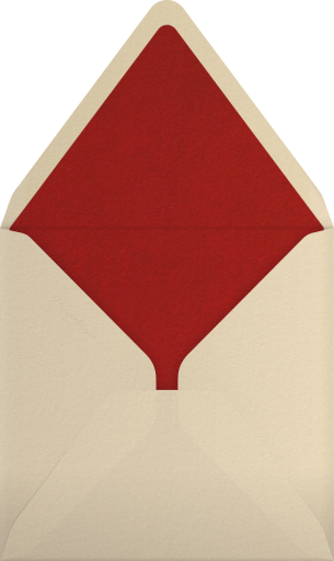 Central Park Skating Square - John Derian Envelope