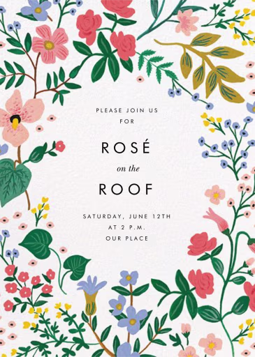 Wildwood (Invitation) - Summer Party Invitation by Rifle Paper Co.