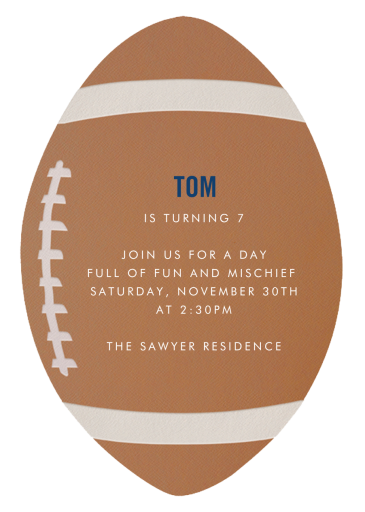 Pigskin by Paperless Post