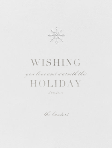 Descartes Fixed - Christmas Card by Paperless Post