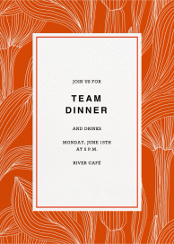 Garden Threads - Business Dinner Invitation by Marimekko