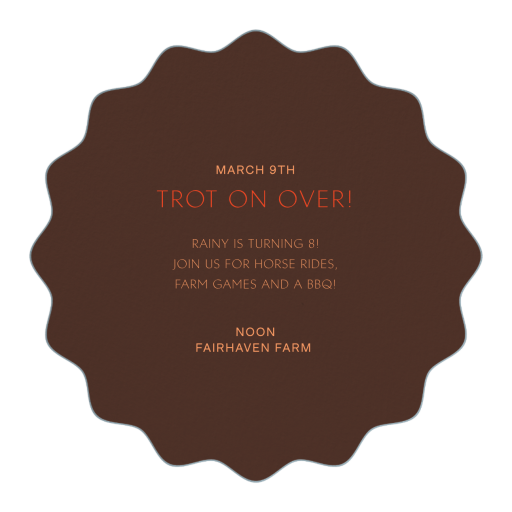 Twin Gallop by Rubinski Works - Back