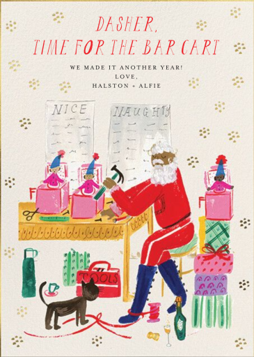 Workshop Champ - Christmas Card by Mr. Boddington's Studio