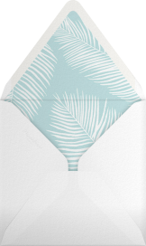 Palmier III (Invitation) - Paperless Post Envelope
