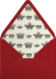 Skulls and Crowns - Bernard Maisner Envelope