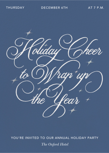 Holiday Twinkle - Invitation by Paperless Post