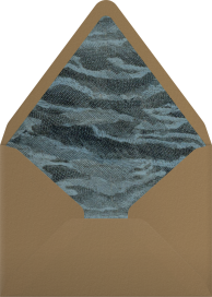 Scallop Medallion (Save the Date) - John Derian Envelope