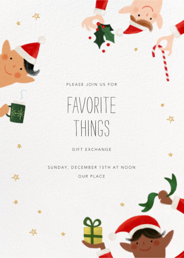Little Elves - Invitation by Paperless Post