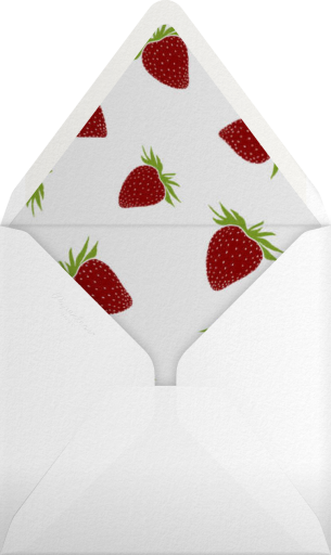 Strawberries (Square) - Paperless Post Envelope