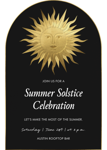 Grecian Sun - Invitation by Paperless Post