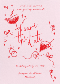 Forever Toast - Save the Date by Paperless Post