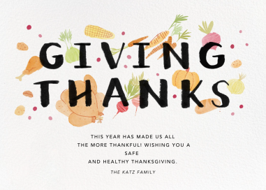 Thanksgiving Morsels - Thanksgiving Card by Paperless Post