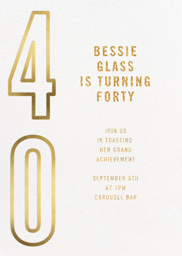 Time Flies - Birthday Invitation by Paperless Post - Back