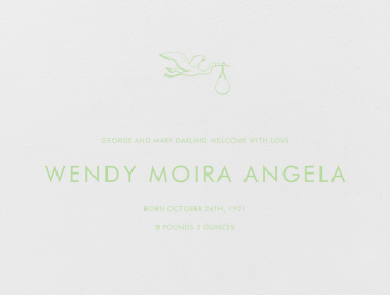 Panarea - Birth Announcement by Paperless Post