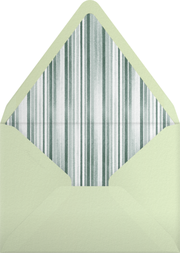 Fairy Light Fir - Paperless Post Envelope