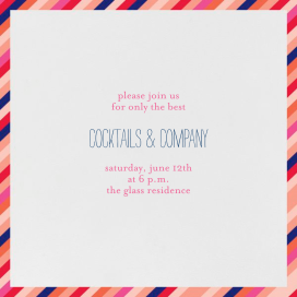 Lollipop - Cocktail Party Invitation by Mr. Boddington's Studio
