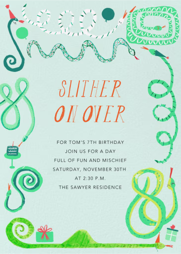 Birthday Wishesss - Birthday Invitation by Mr. Boddington's Studio