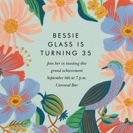 Dovecote - Birthday Invitation by Rifle Paper Co.