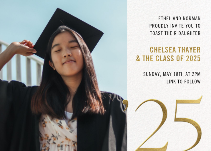 Grand Year Photo - Graduation Party Invitation by Paperless Post