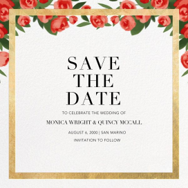 Teablossom (Save the Date) by Paperless Post