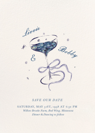 Moonlit Coupe - Save the Date by Ten Story Stationery