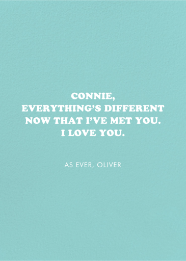 Yes Chef - Valentine's Day Card by Party Mountain - Back