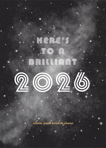 Hubble - New Year's Card by Paperless Post