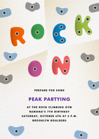 Rock Gym by Paperless Post