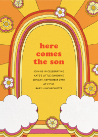 The Rainbow Connection - Baby Shower Invitation by Paperless Post