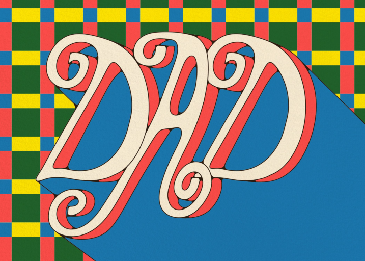 Totally Rad Dad (Krista Perry) - Father's Day Card by Red Cap Cards