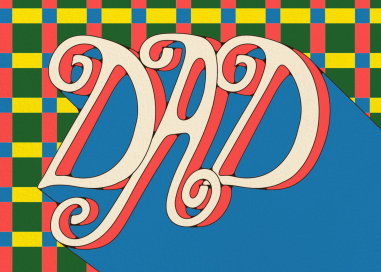 Totally Rad Dad (Krista Perry) - Father's Day Card by Red Cap Cards