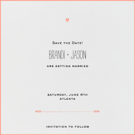 The Raleigh - Save the Date by Mr. Boddington's Studio