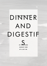 Density - Dinner Party Invitation by Paperless Post
