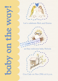 Scallop Edge (Custom Magic Art) by Paperless Post