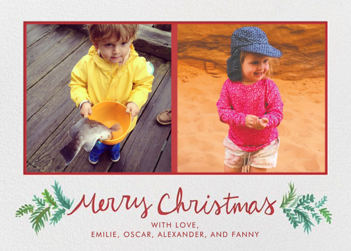 Merry Christmas Sprigs by Linda and Harriett