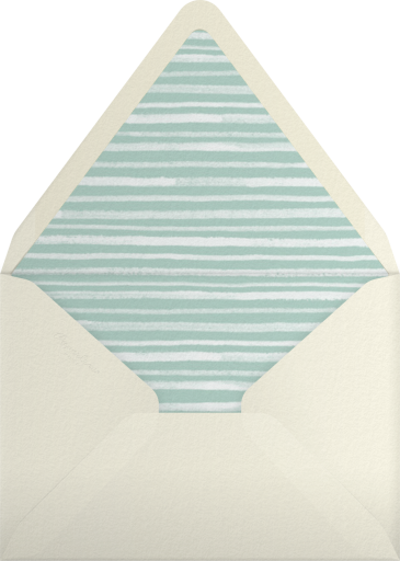 Wood Grain Color Block - Paperless Post Envelope