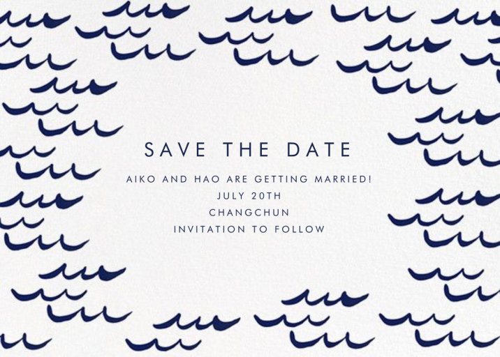 Tisbury (Save the Date) - Save the Date by Linda and Harriett