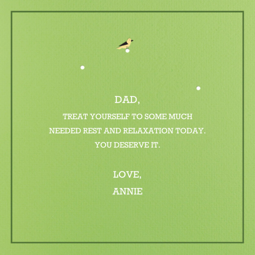 Golf Ace by Paperless Post - Back